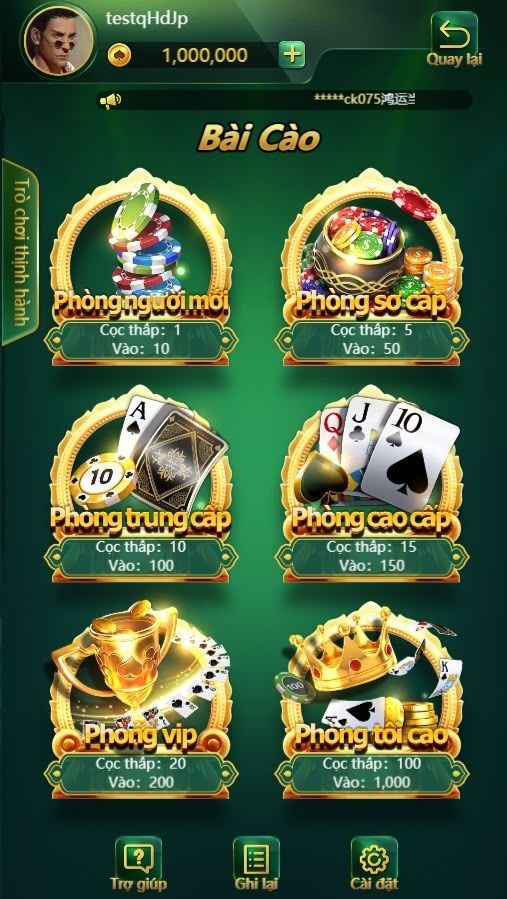 BetGem Casino game